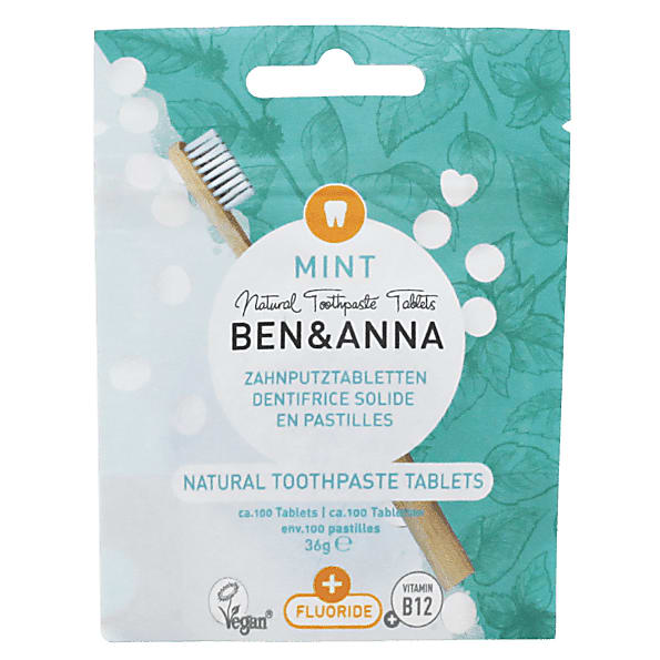 Ben & Anna Dentifrice en Pastilles (fluor)