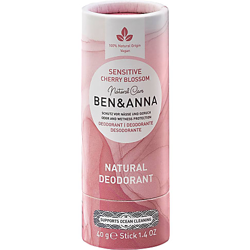 Ben & Anna Sensitive Stick Déodorant Cherry Blossom