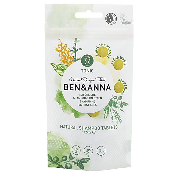 Ben & Anna Shampooing en Pastilles