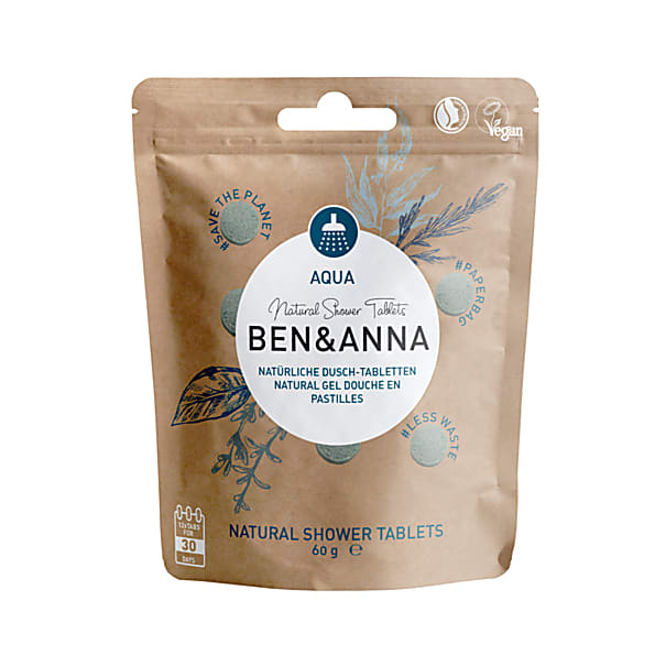 Ben & Anna Gel Douche en Pastilles - Aqua
