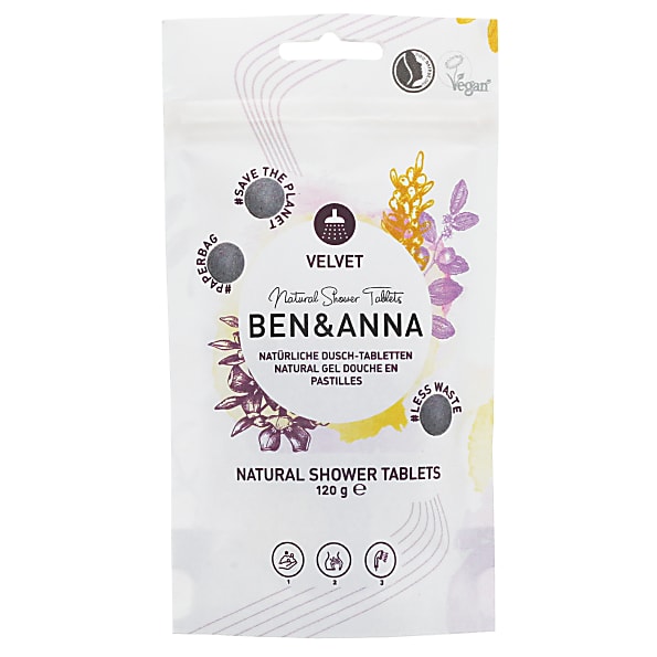 Ben & Anna Gel Douche en Pastilles - Velvet
