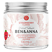Ben & Anna Dentifrice avec Fluoride Fraise