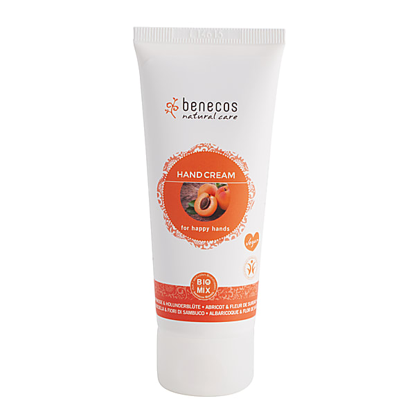 Benecos Creme Mains Abricot et Fleur de Sureau