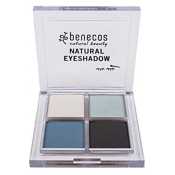 Benecos Ombre à Paupieres Natural Quattro True Blue