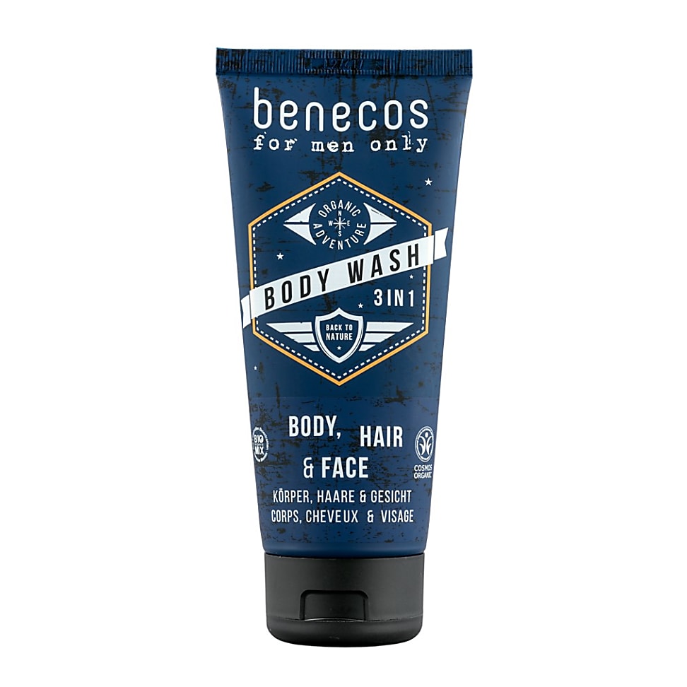 Benecos For Men Only Gel Douche 3 en 1