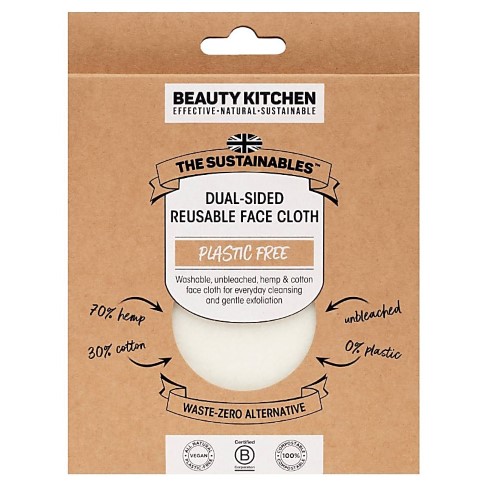 Beauty Kitchen Lingettes Réutilisables Double Face