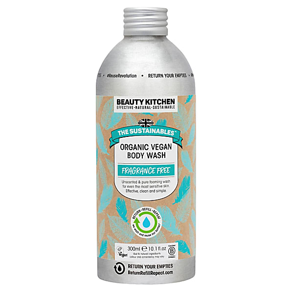 Beauty Kitchen The Sustainables Gel Douche Vegetalien Sans Parfum 3...