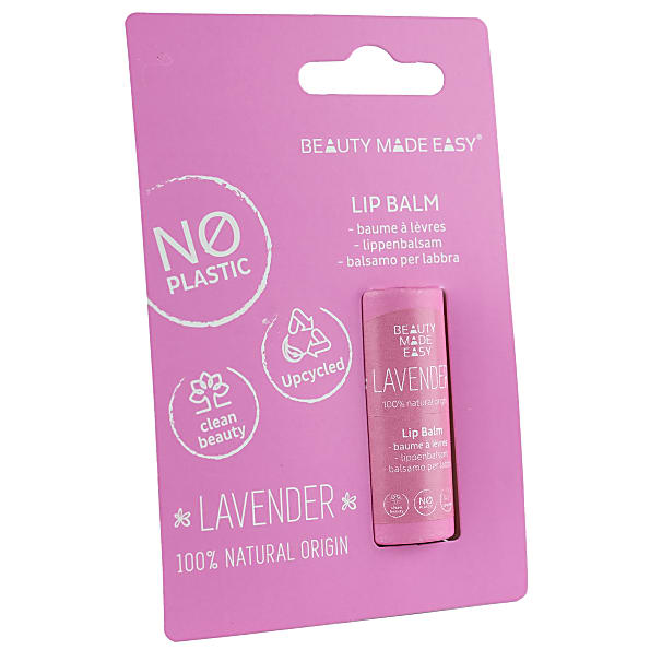 Beauty Made Easy Paper Tube Baume à Levres - Lavender