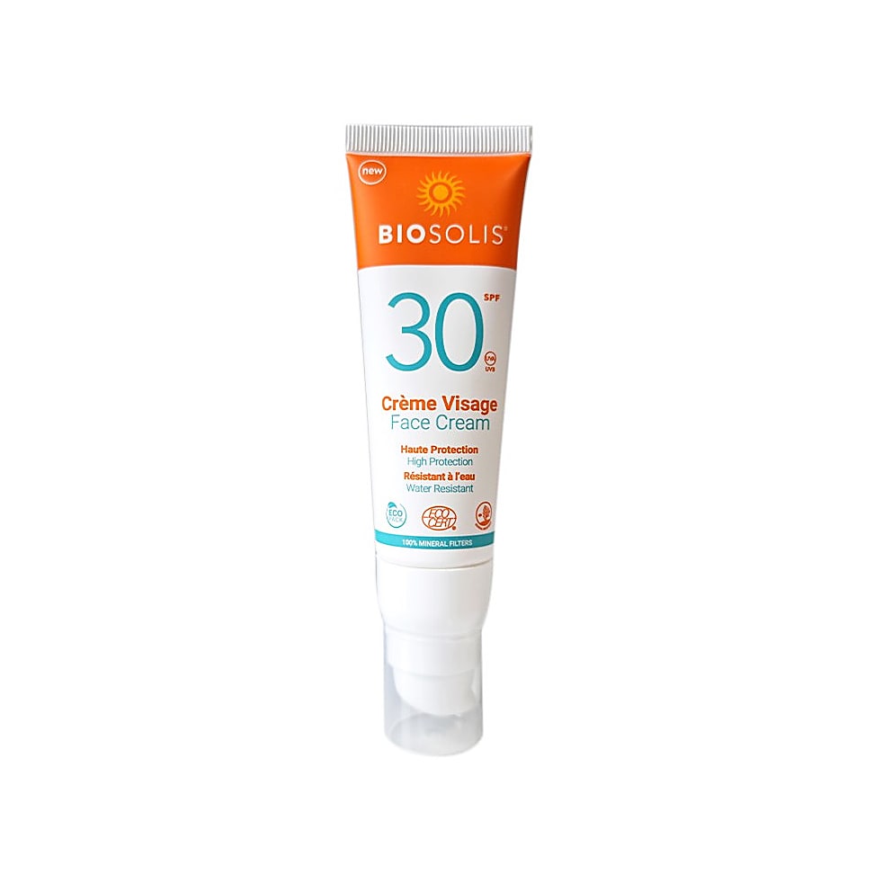 Bio Solis Creme Solaire Visage Indice 30