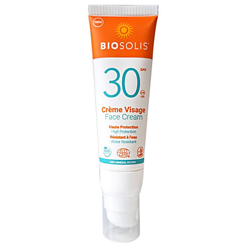 Bio Solis Crème Solaire Visage Indice 30