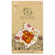 Bee's Wrap 3-pack Meadow Magic VÉGÉTALIEN