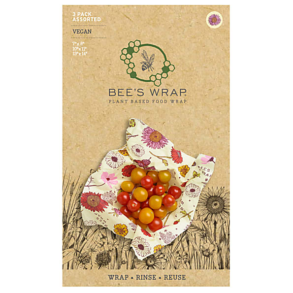 Bee's Wrap 3-pack Meadow Magic VÉGÉTALIEN