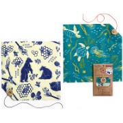 Bee's Wrap Sandwich Wildlife Edition Limitée (2-Pack)