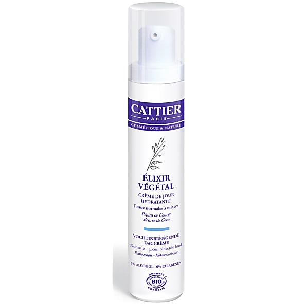 Cattier-Paris Soin du jour hydratant - Elixir Vegetal