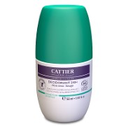 Cattier-Paris Deodorant Roll-on 24h Aloe Vera & Sauge