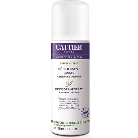 Cattier-Paris Deodorant spray - Brume active