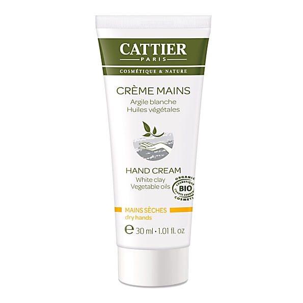 Cattier-Paris Creme Mains - Argile Blanche