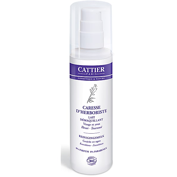 Cattier-Paris Lait demaquillant visage et yeux - Caresse d'Herboriste