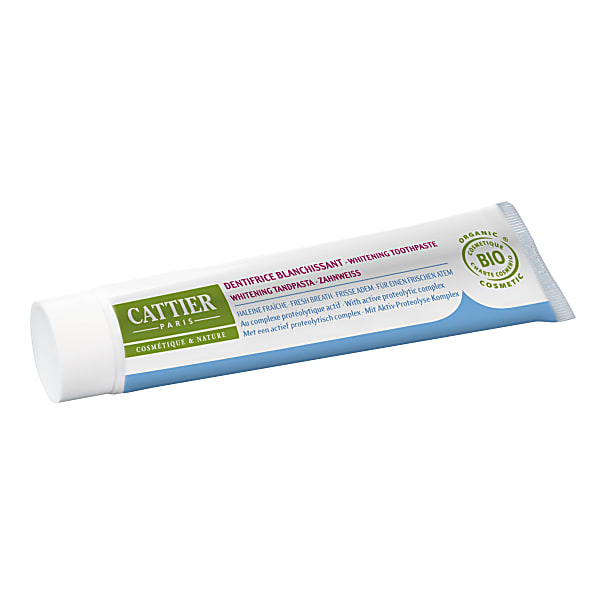 Cattier-Paris Dentifrice Blanchissant - Haleine Fraîche