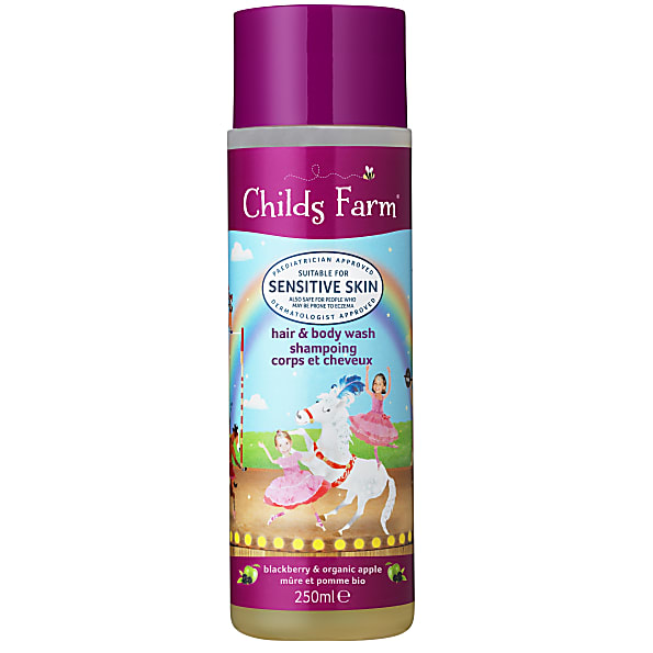 Childs Farm Gel Douche Corps & Cheveux Mûre et Pomme Bio