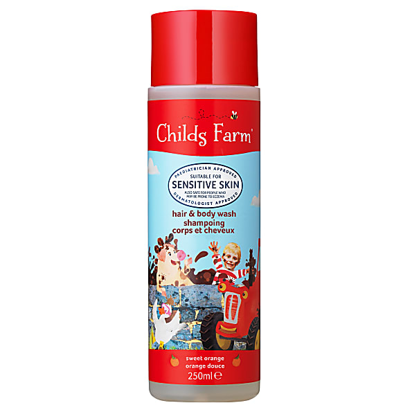 Childs Farm Gel Douche Corps & Cheveux Bio à l'Orange Douce