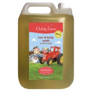 Childs Farm Gel Douche Corps & Cheveux à l'Orange Douce Recharge 5L