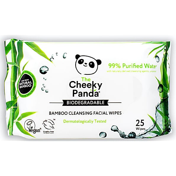 Cheeky Panda Lingettes Demaquillantes - Sans Parfum
