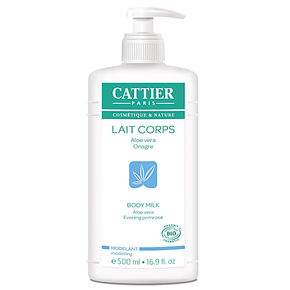 Cattier-Paris - Lait Modelant Aloe Vera Onagre - 500 ml