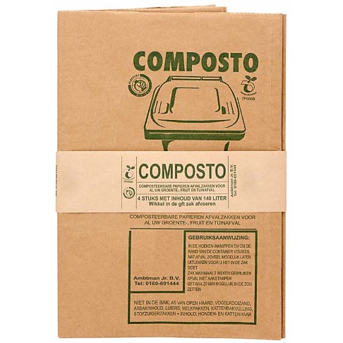 Composto Sacs Compostables 140 L (4 sacs)