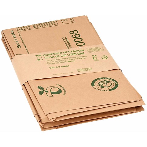 Composto Sacs Compostables 240 L (3 sacs)