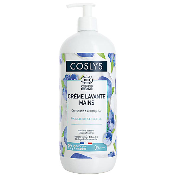 Coslys Creme Lavante Mains à La Consoude Bio 1L