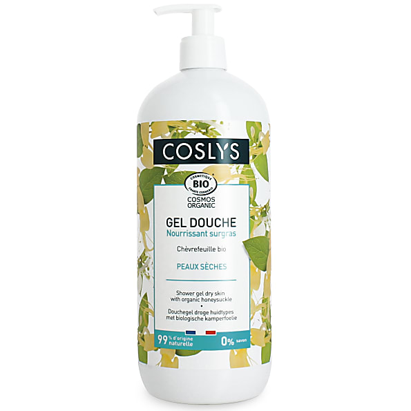 Coslys Gel Douche Nourrissant Chevrefeuille 1L