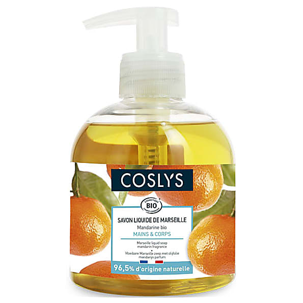 Coslys Savon Liquide De Marseille Mandarine 300ml