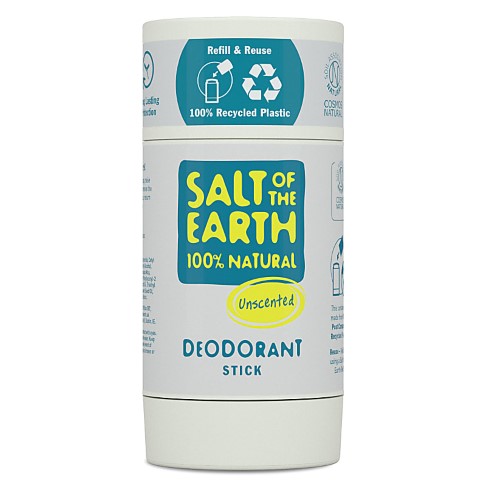 Salt of the Earth Stick Déodorant Naturel Réutilisable Sans Parfum