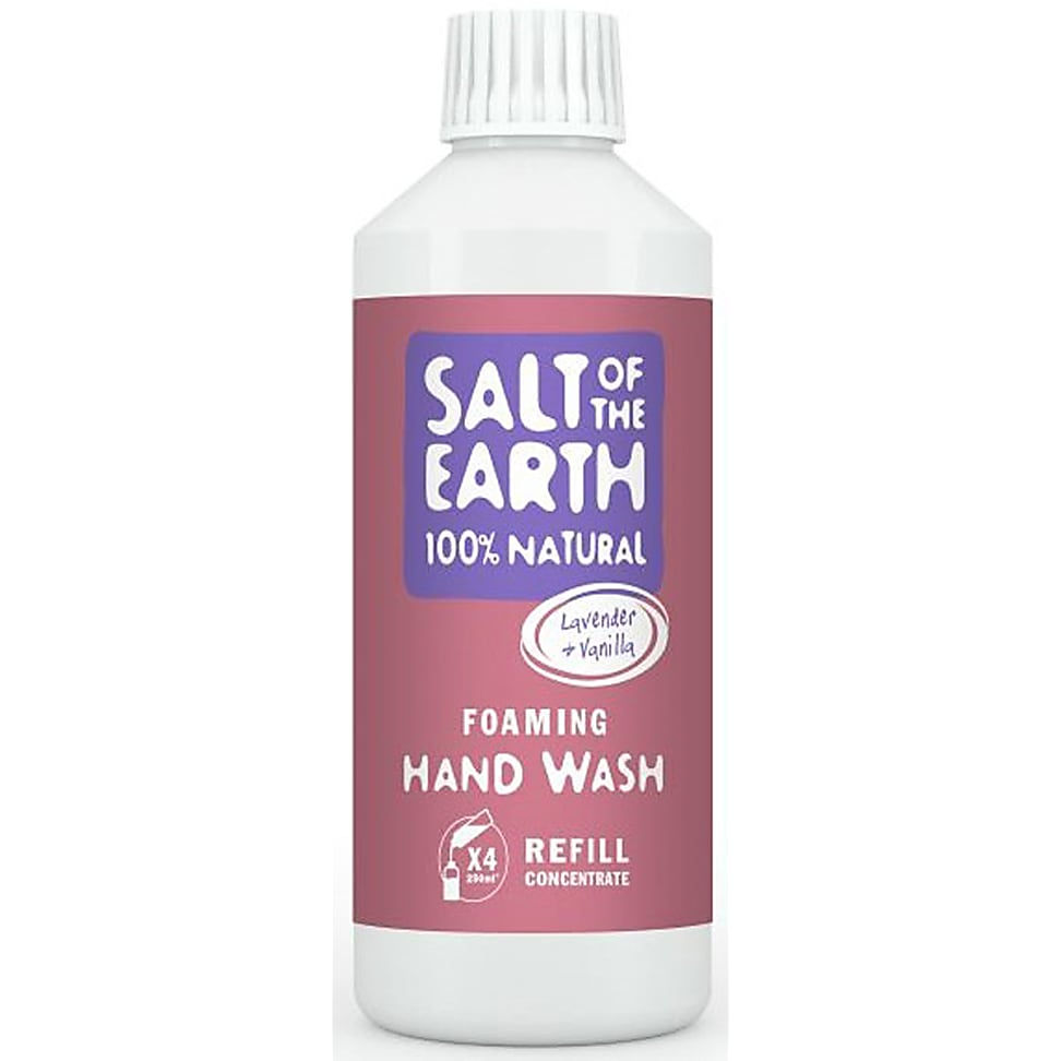 Salt of the Earth Savon Mains Moussant Vanille & Lavande Recharge