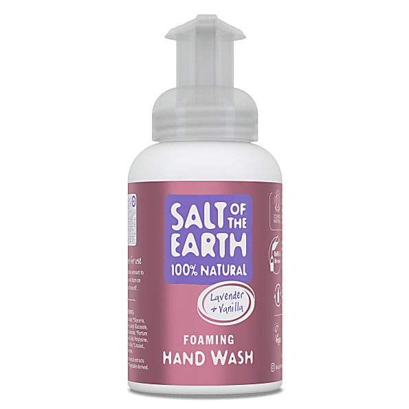 Salt of the Earth Savon Mains Moussant Vanille & Lavande