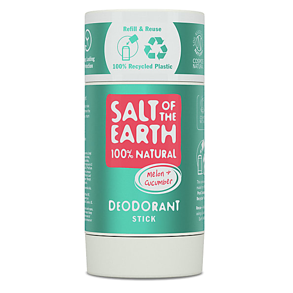 Salt of the Earth Deodorant Stick Rechargeable Melon & Concombre