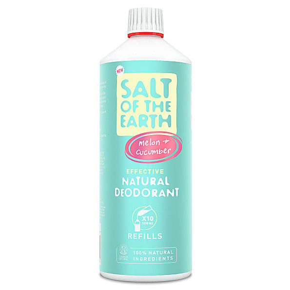 Salt of the Earth Deodorant Spray Melon & Concombre Recharge