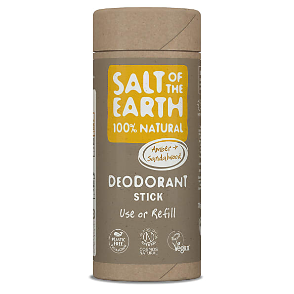 Salt of the Earth Deodorant Stick Ambre & Bois de Santal