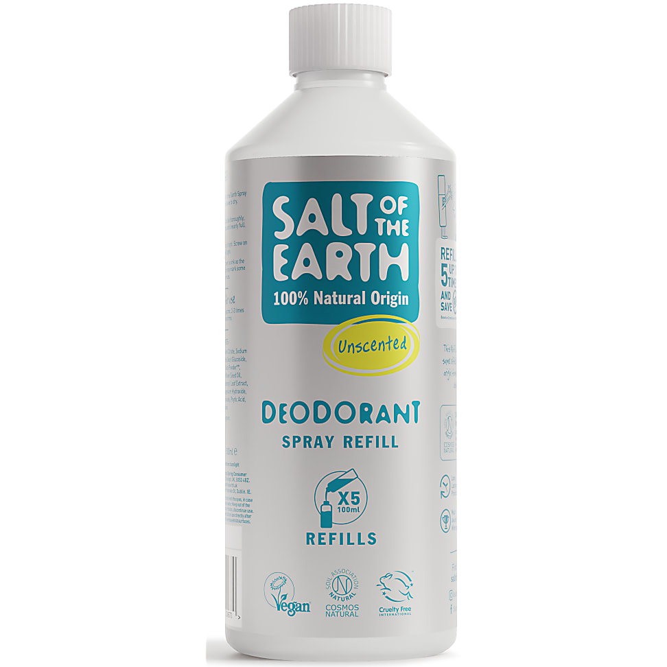 Salt of the Earth Deodorant Spray Sans Parfum Recharge