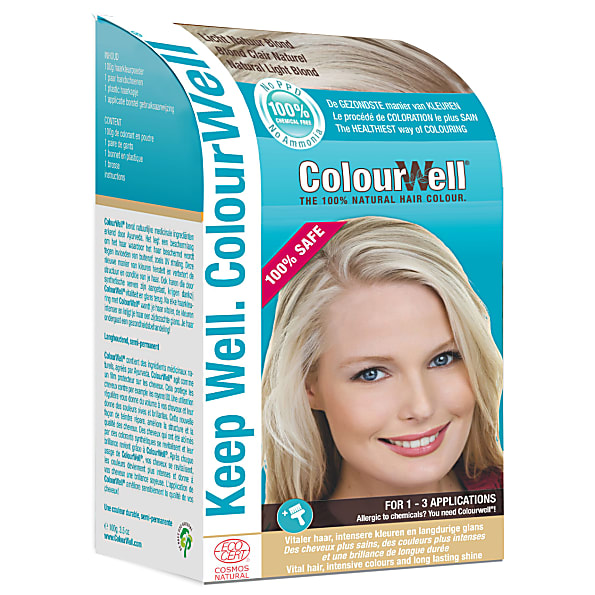 ColourWell Coloration Capillaire Blond Clair Naturel