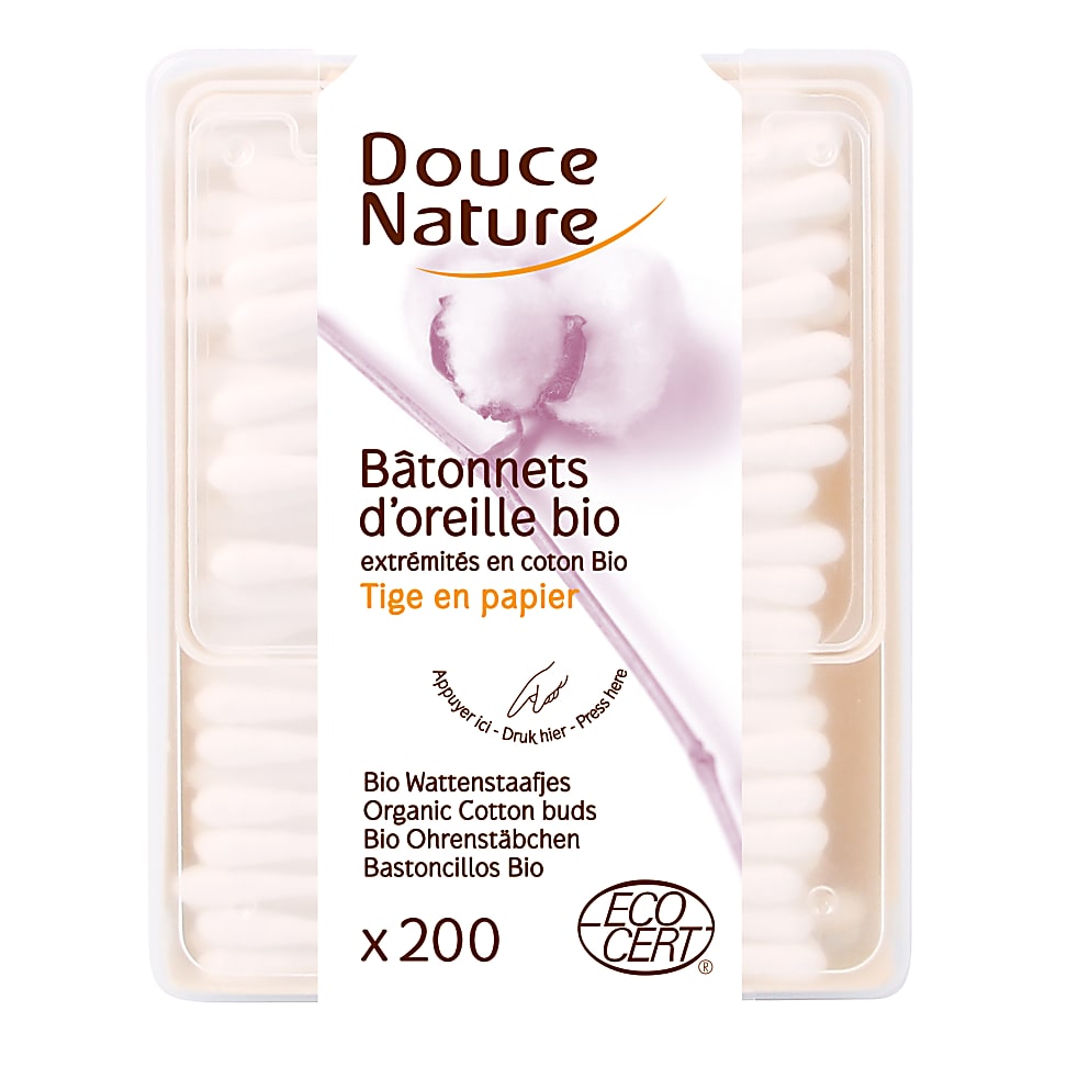 Douce Nature - Bâtonnets d'oreille bio
