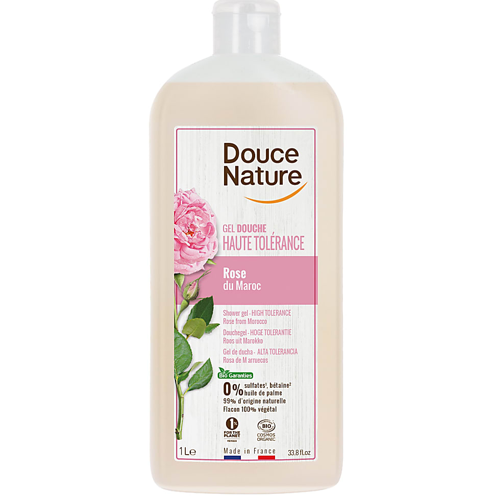 Douce Nature - Gel Douche Haute Tolerance a la Rose