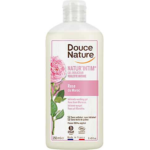 Douce Nature Gel Intime Douceur à la Rose 250ml