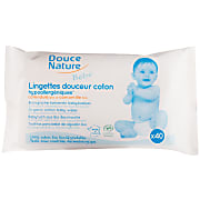 Douce Nature - Lingettes bébé biodégradables