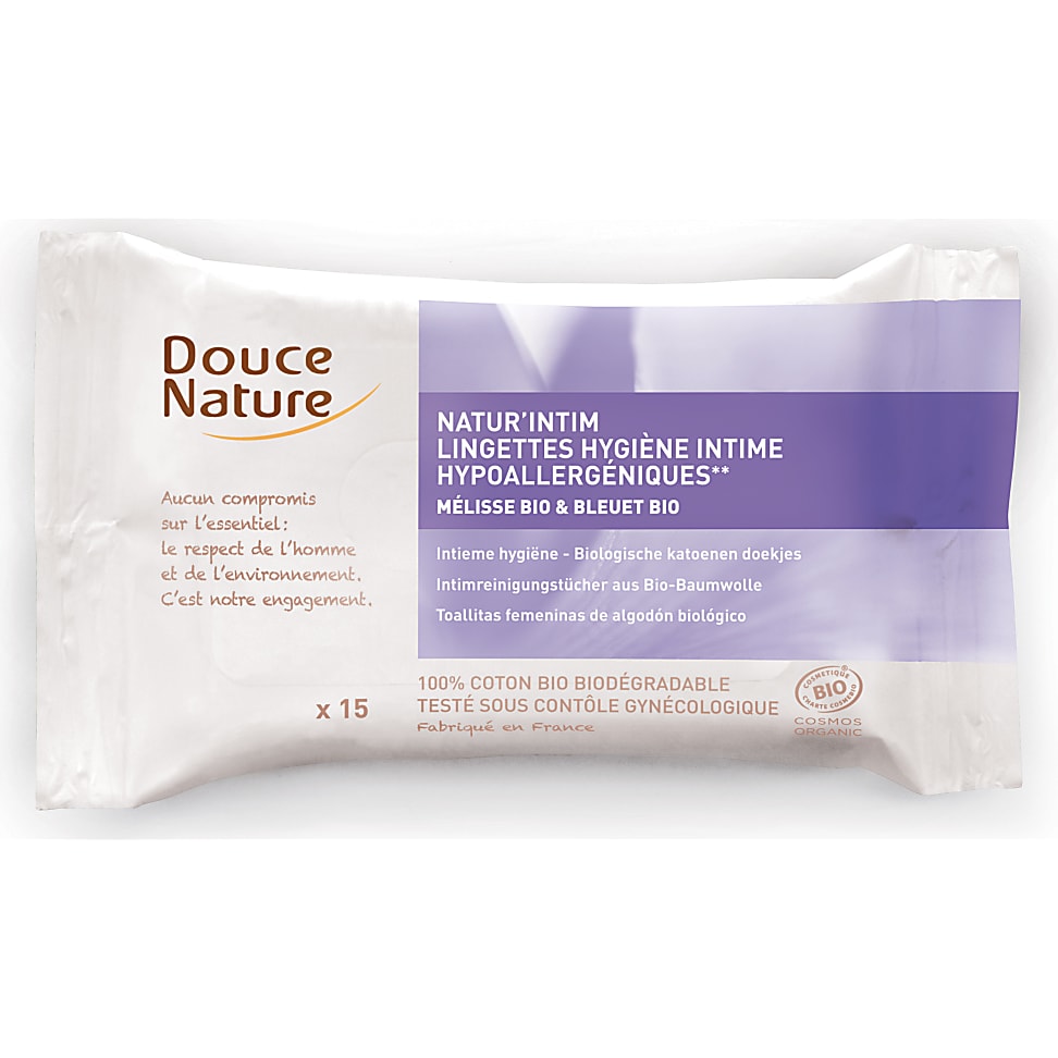 Douce Nature - Natur intim lingettes biodegradables