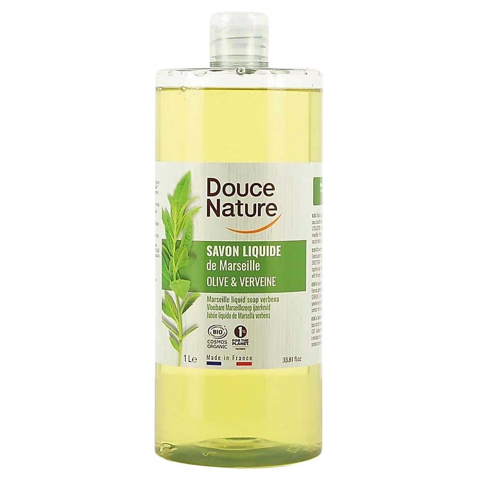Douce Nature savon Liquide de Marseille à la Verveine (1L)