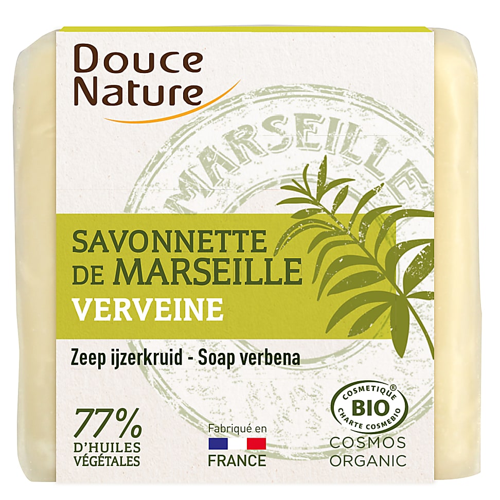Douce Nature Savonnette de Marseille à la Verveine 100g