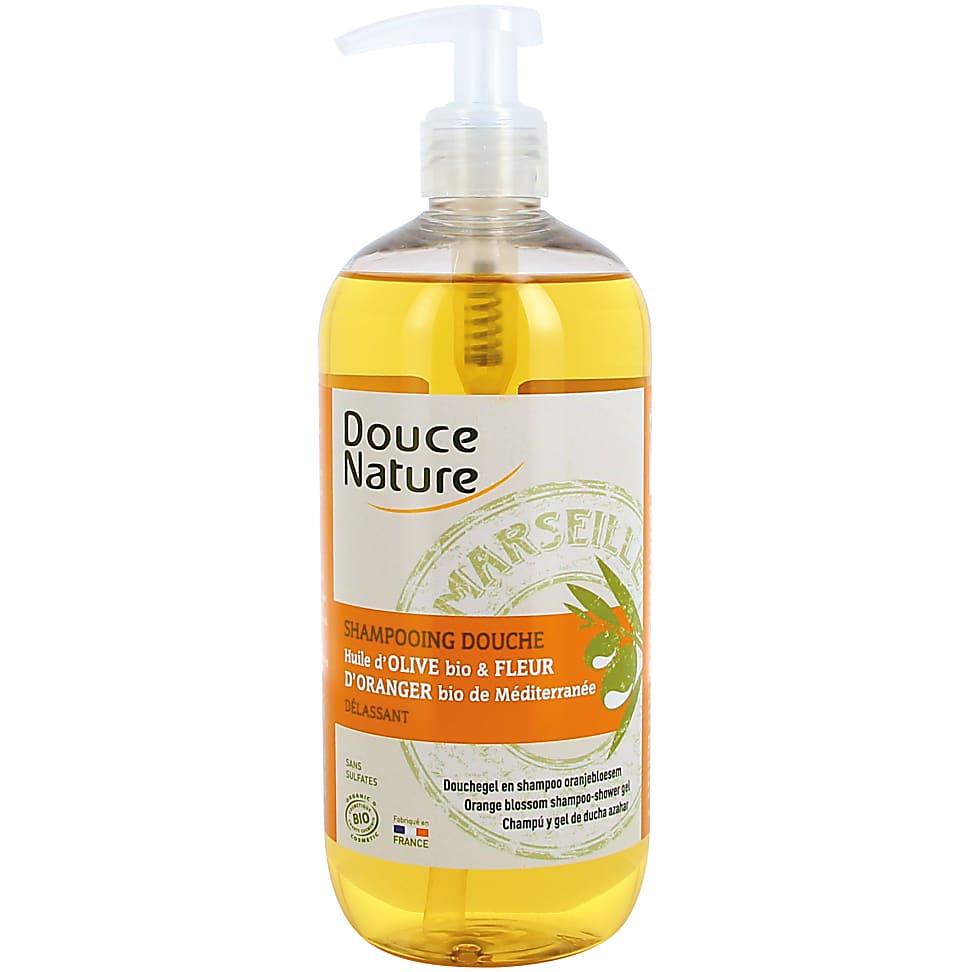 Douce Nature Shampooing Douche Fleur d'oranger de Mediterranee