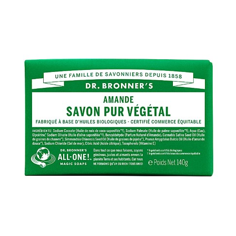 Dr. Bronner's - Savon Solide de Castille - Amande